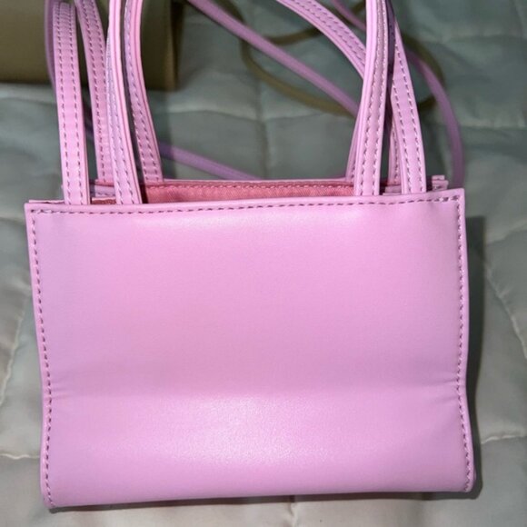 Telfar Small Shopping Bag Bubblegum Pink - Picture 5 of 11